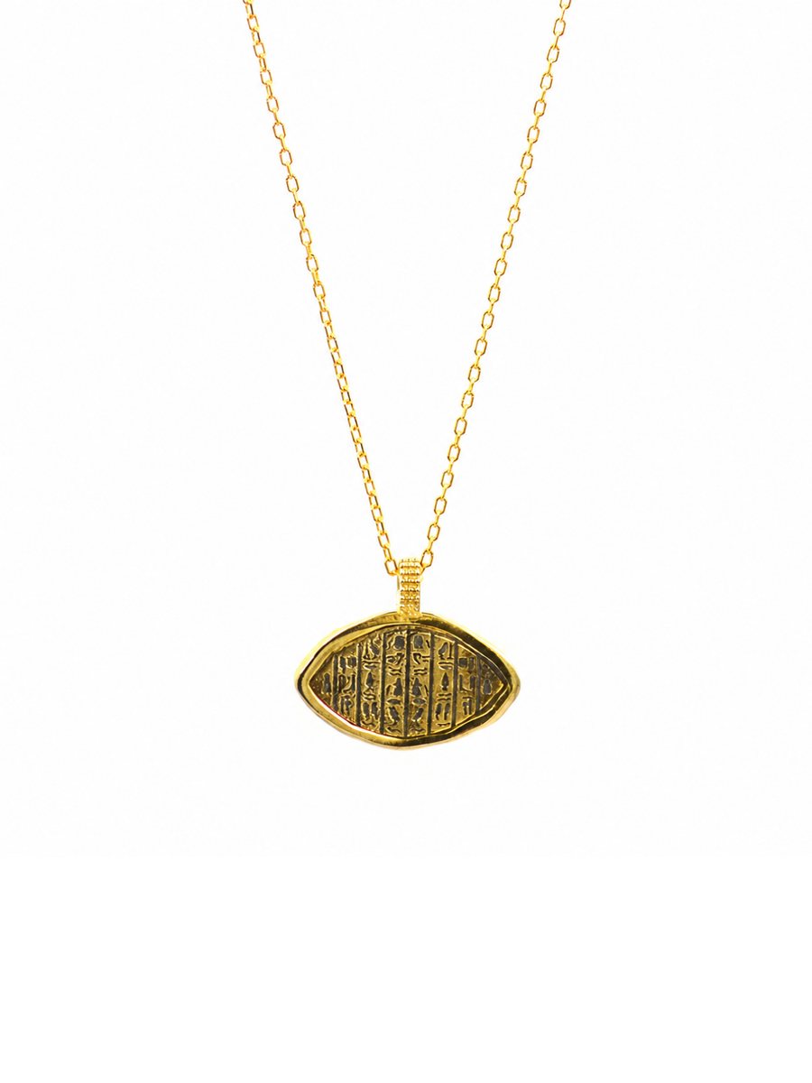 The Golden Glyph Necklace