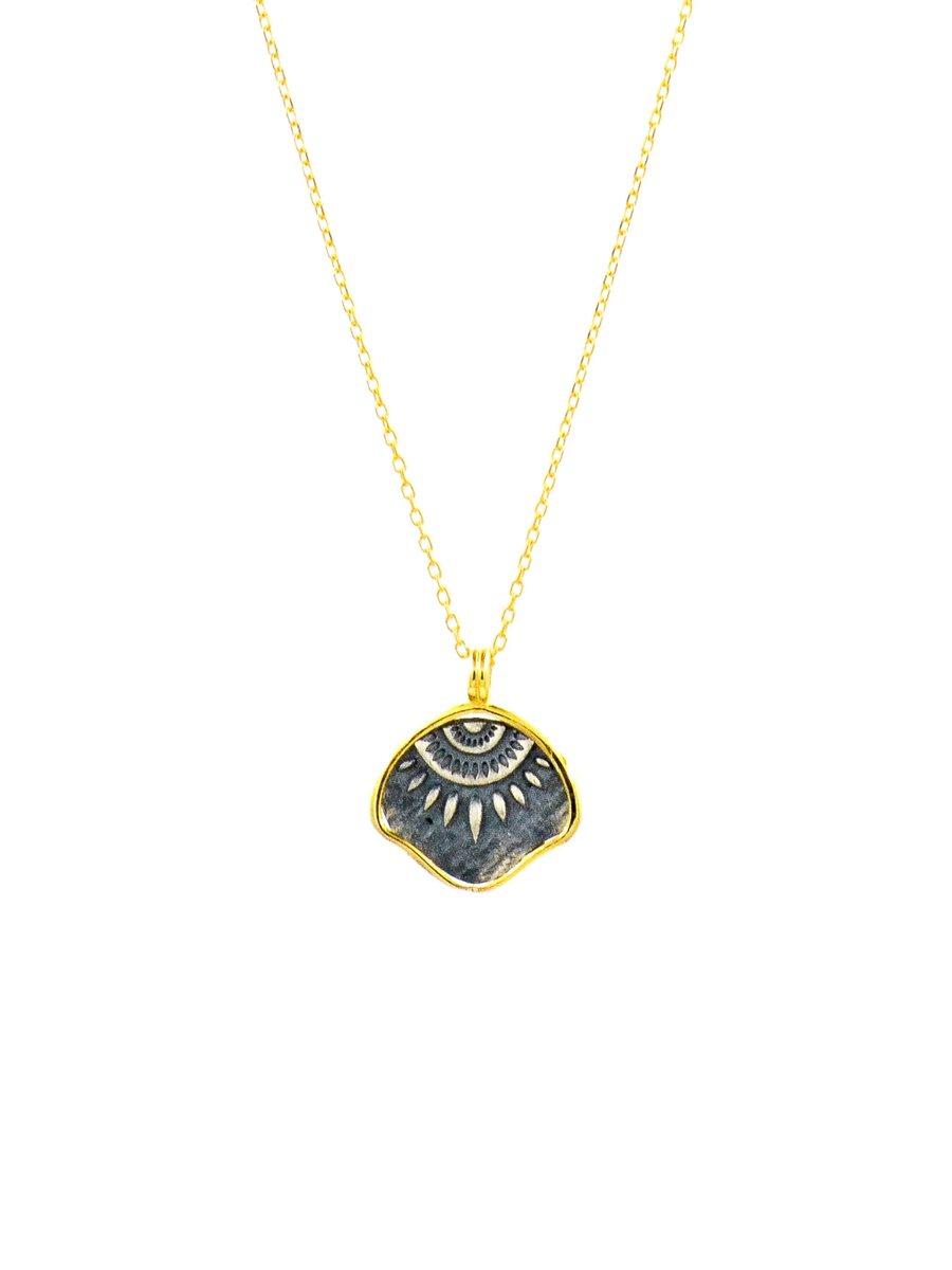 The Obsidian Sun Necklace
