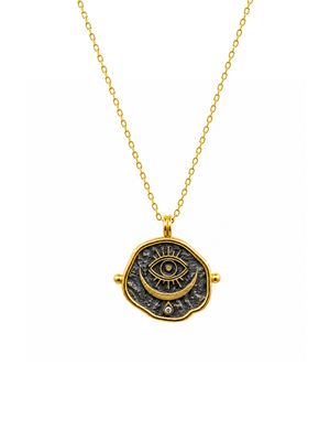 The Golden Gaze Necklace 1