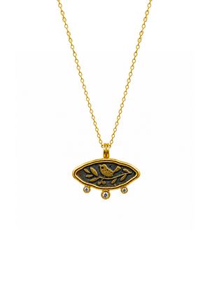 The Golden Leaf Necklace 1