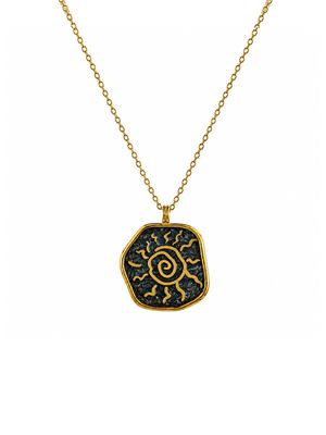 The Solar Spiral Necklace 1