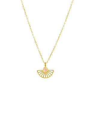 The Sunrise Fan Necklace 1