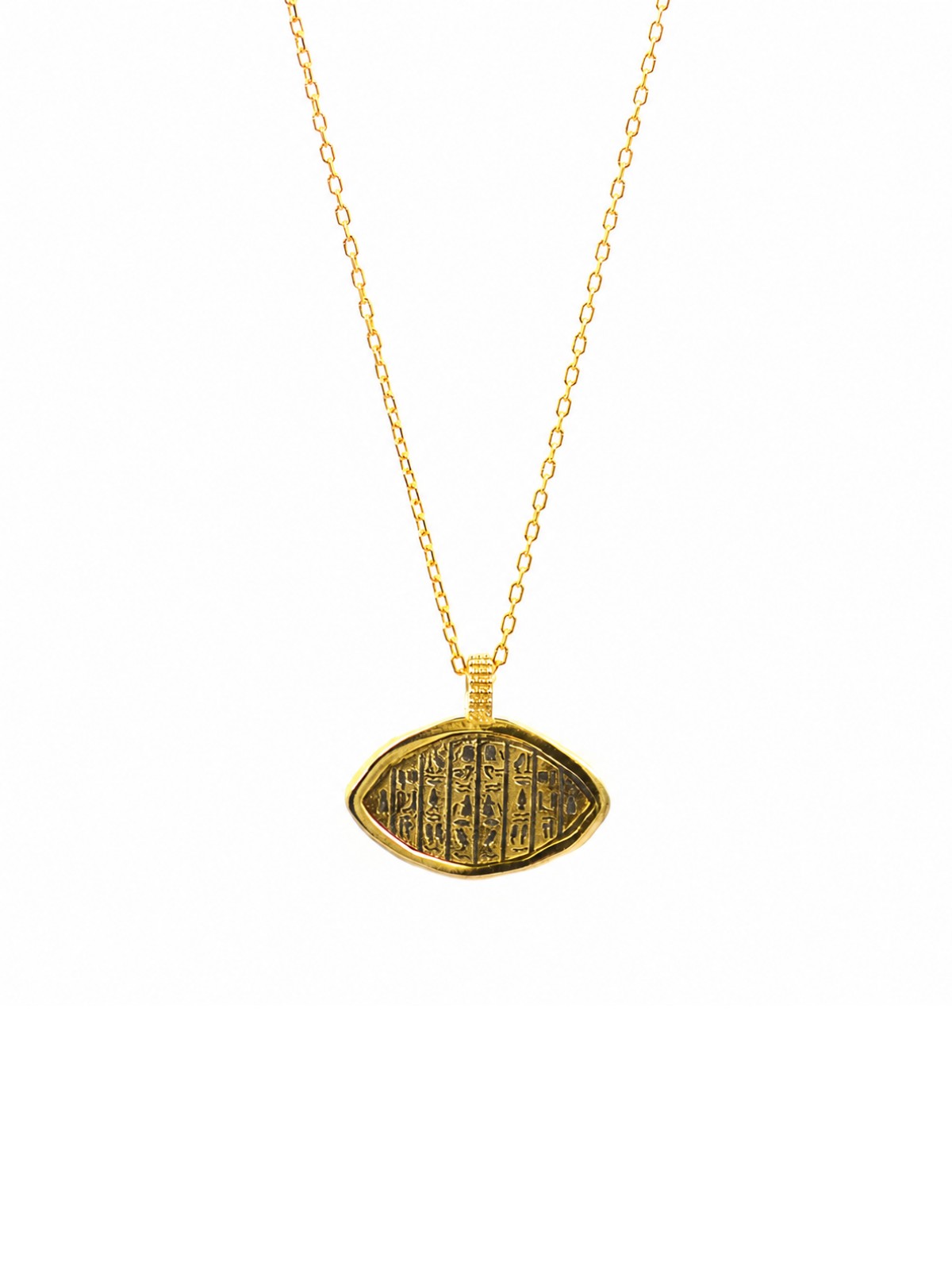 The Golden Glyph Necklace
